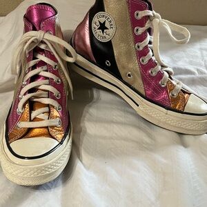 Converse All Star Metallic High Tops